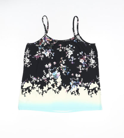 Womens UK Size 12 Warehouse Multicoloured Camisole Tank