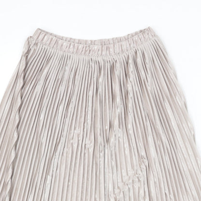 Womens UK Size S Zara Pleated  Skirt