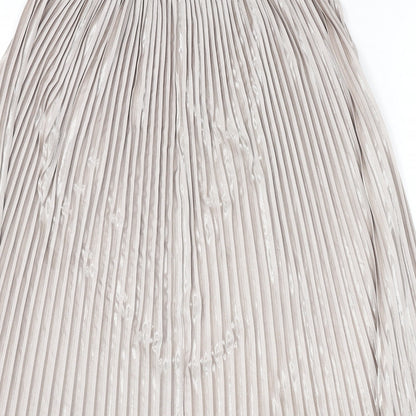 Womens UK Size S Zara Pleated  Skirt
