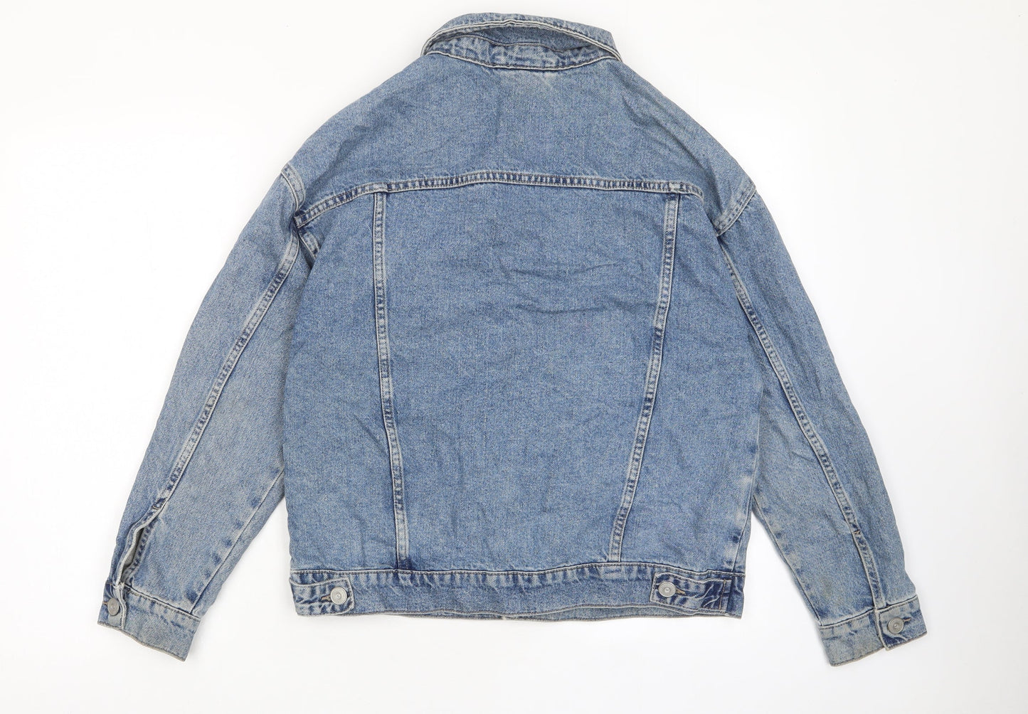 BDG Womens Blue Jacket Size S Button - Pockets