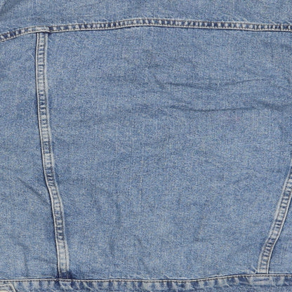 BDG Womens Blue Jacket Size S Button - Pockets