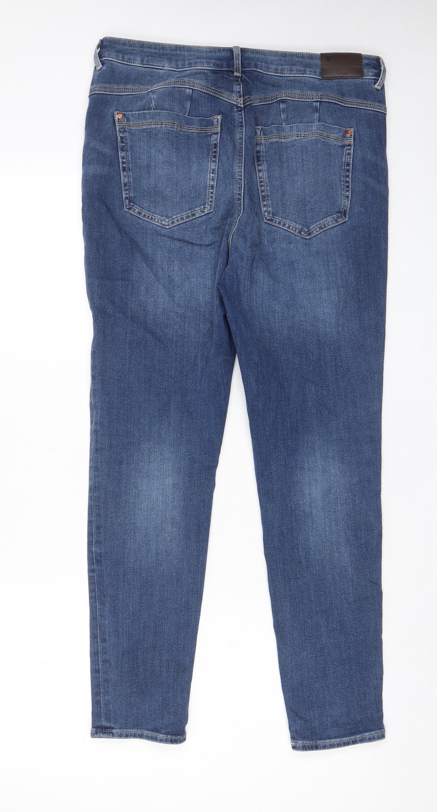 Womens UK Size 32 in Marks and Spencer Regular Fit Skinny Blue Jeans