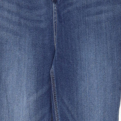Womens UK Size 32 in Marks and Spencer Regular Fit Skinny Blue Jeans