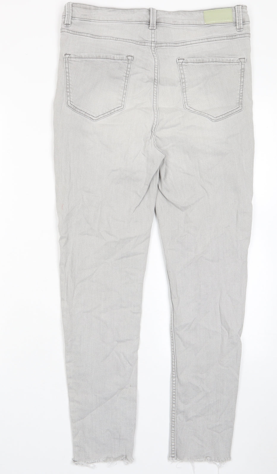 Womens UK Size 14 Marks and Spencer Regular Fit Skinny Grey Jeans