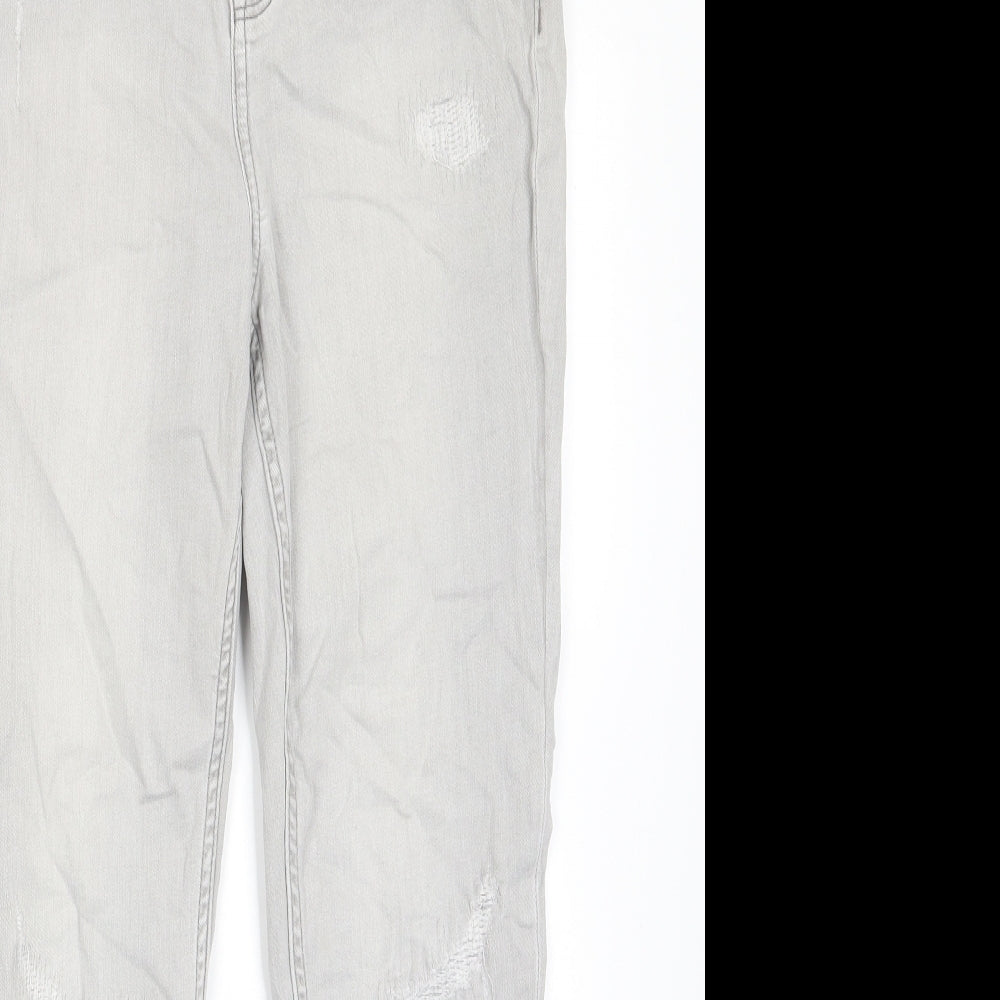 Womens UK Size 14 Marks and Spencer Regular Fit Skinny Grey Jeans