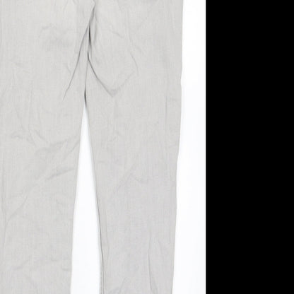 Womens UK Size 14 Marks and Spencer Regular Fit Skinny Grey Jeans