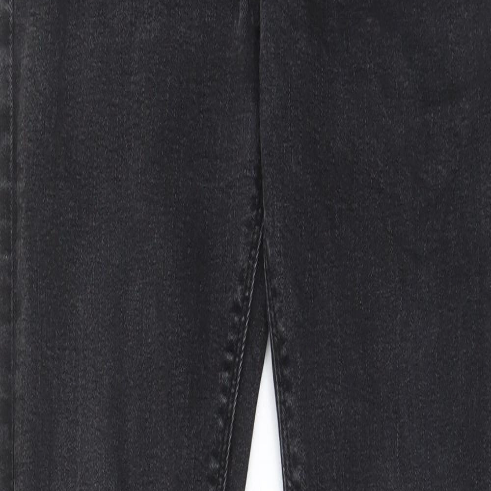 ASOS Mens Grey Cotton Skinny Jeans Size 30 in L32 in Regular Zip - Pockets, Collared