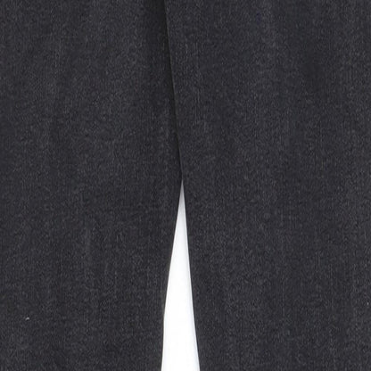 ASOS Mens Grey Cotton Skinny Jeans Size 30 in L32 in Regular Zip - Pockets, Collared