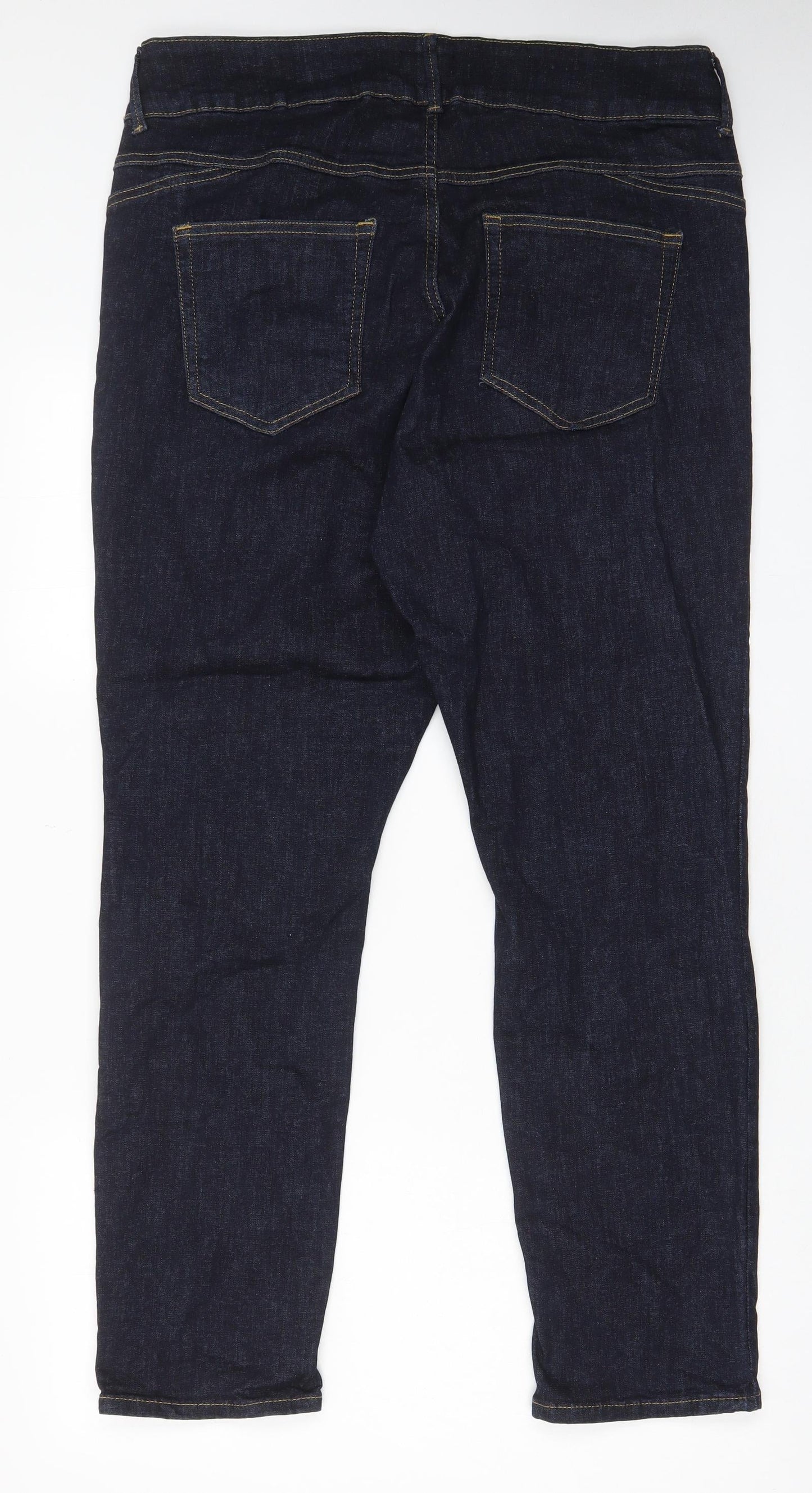 Womens UK Size 38 in Lindex Regular Fit Straight Blue Jeans