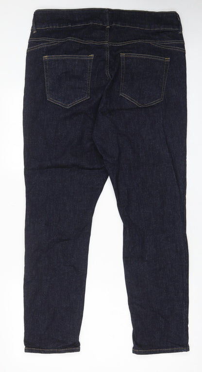Womens UK Size 38 in Lindex Regular Fit Straight Blue Jeans