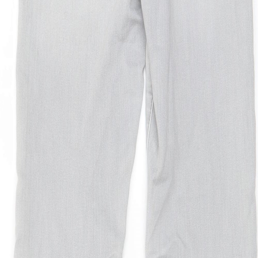 Denim & Co. Womens Grey Cotton Skinny Jeans Size 6 L29 in Regular Zip - Pockets, Belt Loops