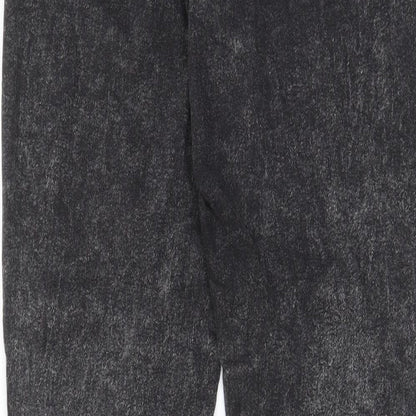 ESMARA Womens Grey Cotton Skinny Jeans Size 12 L29 in Regular Zip