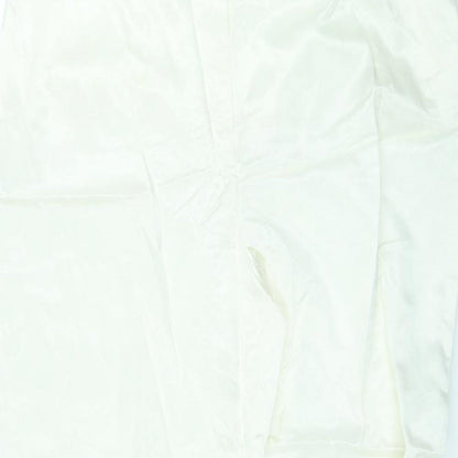 Womens UK Size 18 Marks and Spencer Regular Fit  Ivory Trousers