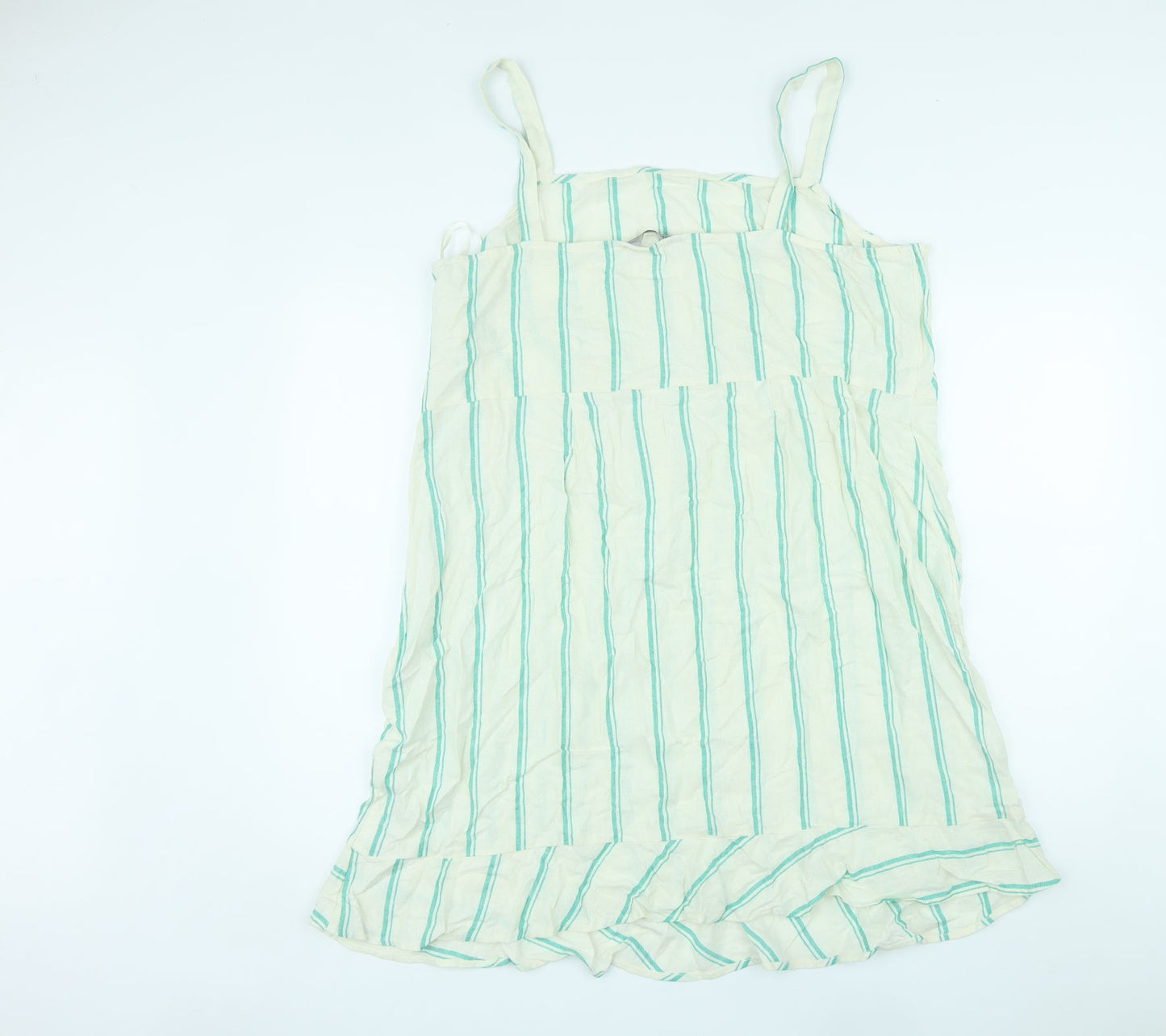 Womens UK Size 22 Marks and Spencer Ivory Basic Tank