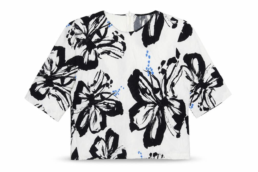 Womens UK Size M Zara White Basic Blouse