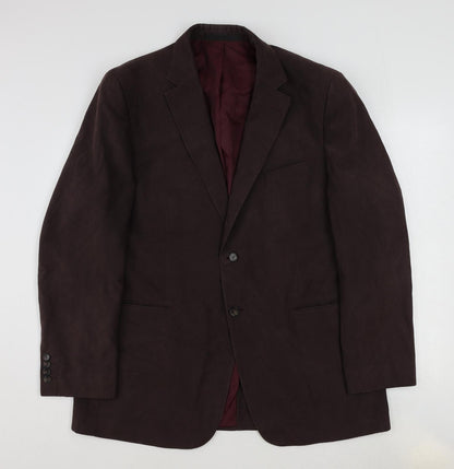 Mens UK Size 44 Marks and Spencer Regular Brown Suit Jacket