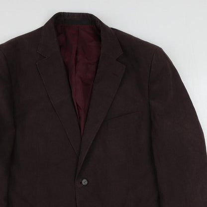 Mens UK Size 44 Marks and Spencer Regular Brown Suit Jacket