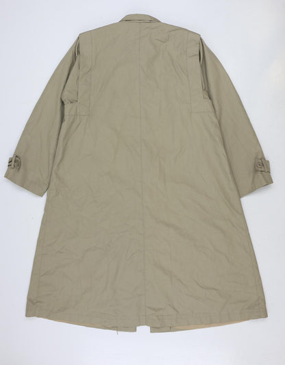 Womens UK Size 14 Canda Beige Overcoat