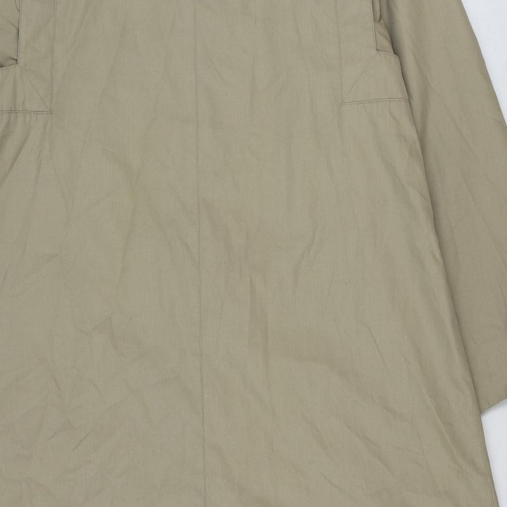 Womens UK Size 14 Canda Beige Overcoat