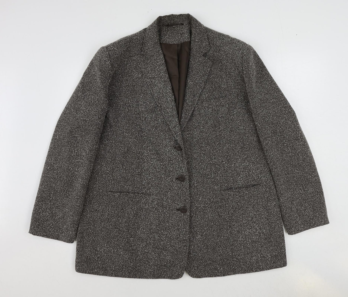 Womens UK Size 20 Agenda Regular Brown Blazer