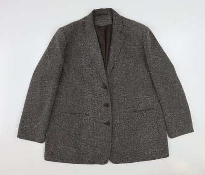 Womens UK Size 20 Agenda Regular Brown Blazer
