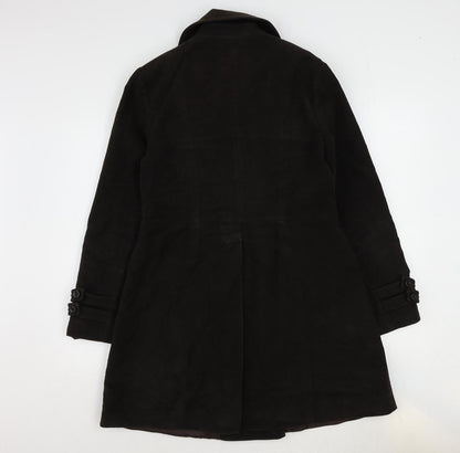 Womens UK Size 14 NEXT Brown Overcoat