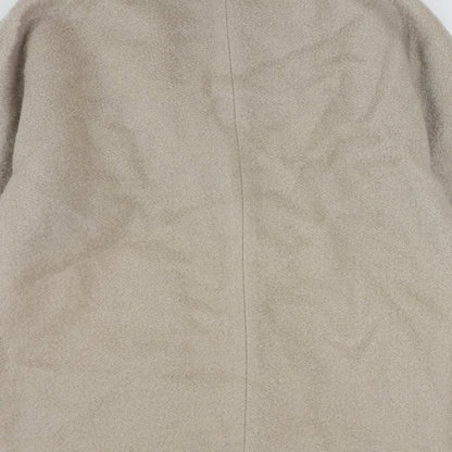 Womens UK Size 6 Topshop Beige Overcoat