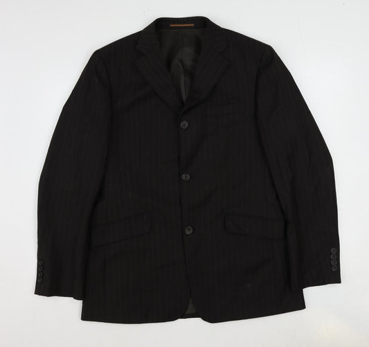 Mens UK Size 40 Topman Regular Brown Suit Jacket