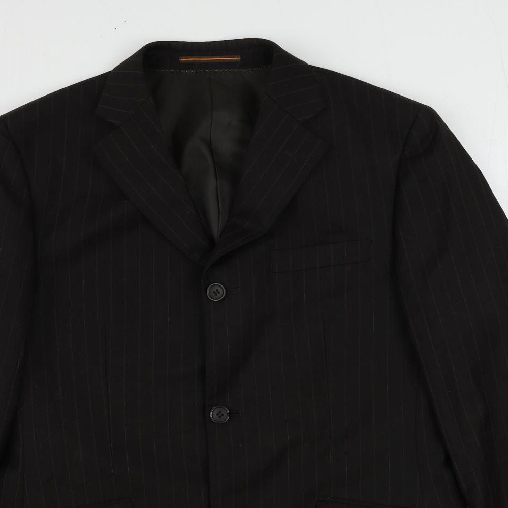 Mens UK Size 40 Topman Regular Brown Suit Jacket