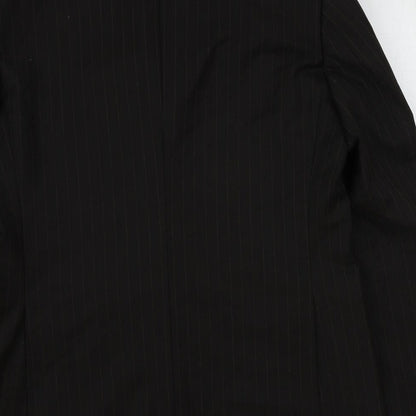 Mens UK Size 40 Topman Regular Brown Suit Jacket