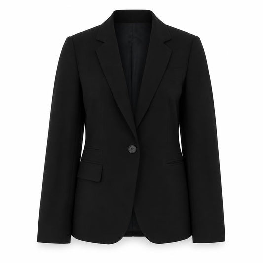 Womens UK Size 12 Zara Regular Black Suit Jacket