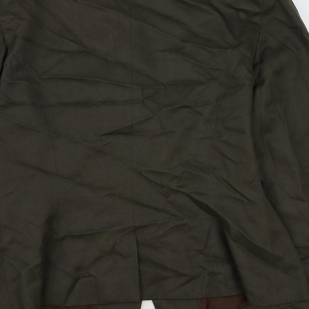 Womens UK Size 12 Equation Regular Green Suit Jacket