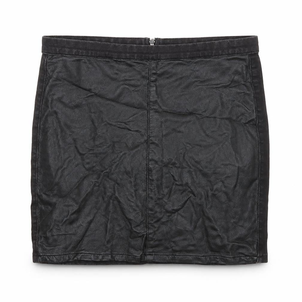 Womens UK Size 14 Topshop A-Line Denim Skirt
