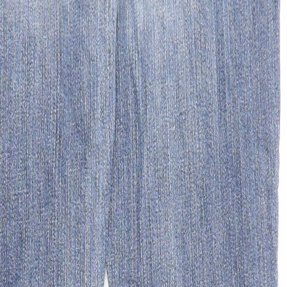 Ruehl Womens Blue Cotton Straight Jeans Size 28 in L35 in Regular Zip - Pockets
