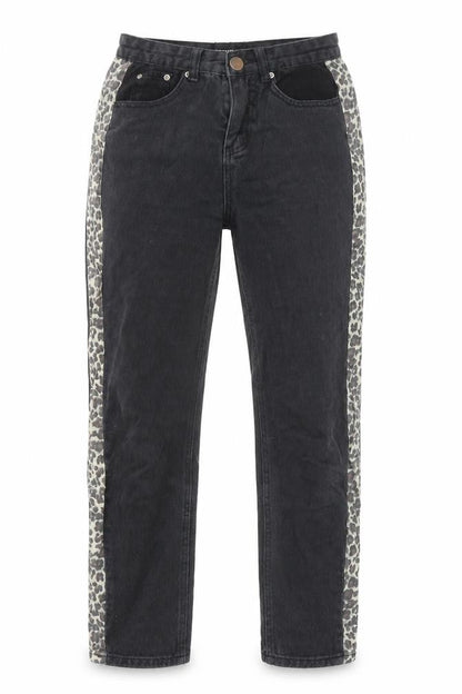 Womens UK Size 8 PRETTYLITTLETHING Regular Fit Straight Black Jeans