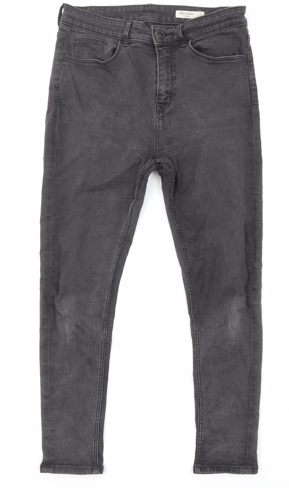 Womens UK Size 12 Marks and Spencer Regular Fit Skinny Black Jeans