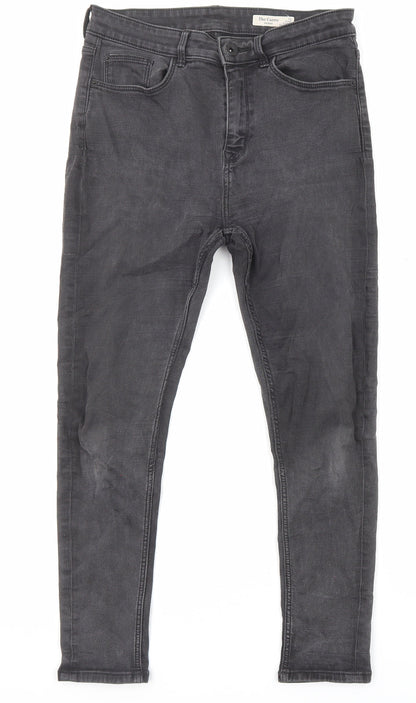 Womens UK Size 12 Marks and Spencer Regular Fit Skinny Black Jeans