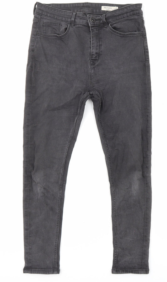Womens UK Size 12 Marks and Spencer Regular Fit Skinny Black Jeans