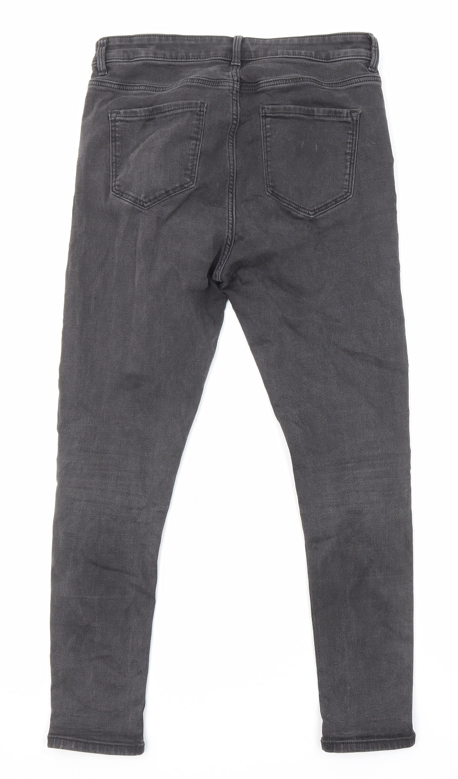 Womens UK Size 12 Marks and Spencer Regular Fit Skinny Black Jeans