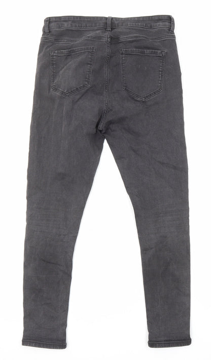 Womens UK Size 12 Marks and Spencer Regular Fit Skinny Black Jeans