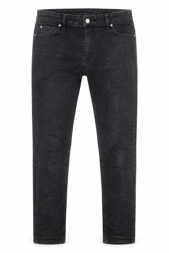 Mens UK Size 30 in ASOS Regular Fit Skinny Black Jeans