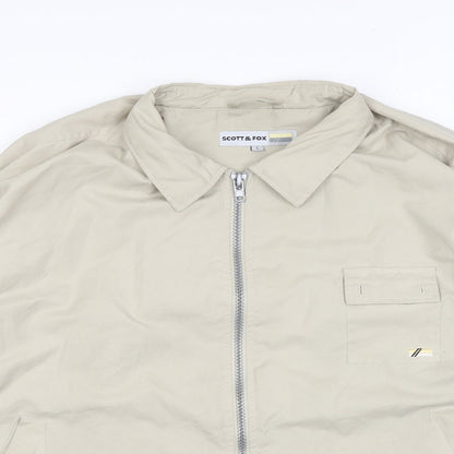 Mens UK Size L Scott & Fox Beige Jacket