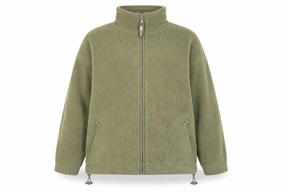 Womens UK Size 14 Active Green Bomber Jacket