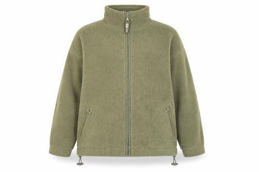 Womens UK Size 14 Active Green Bomber Jacket