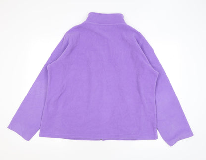 Womens UK Size L EWM Purple Jacket