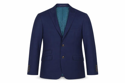 Mens UK Size 40 OneSix5ive Regular Blue Suit Jacket