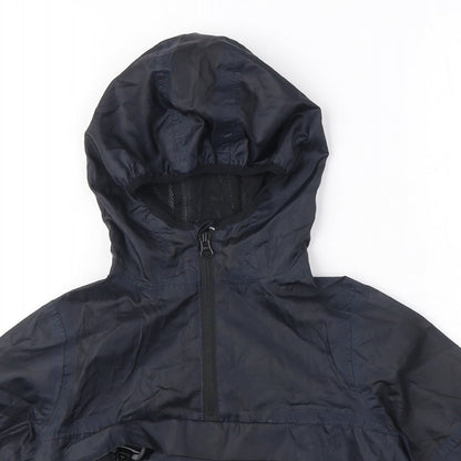 NEXT Boys Black Rain Coat Coat Size 3 Years Zip