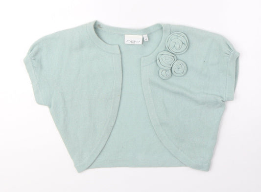 Womens UK Size 12 New Look Blue Cardigan Jumper