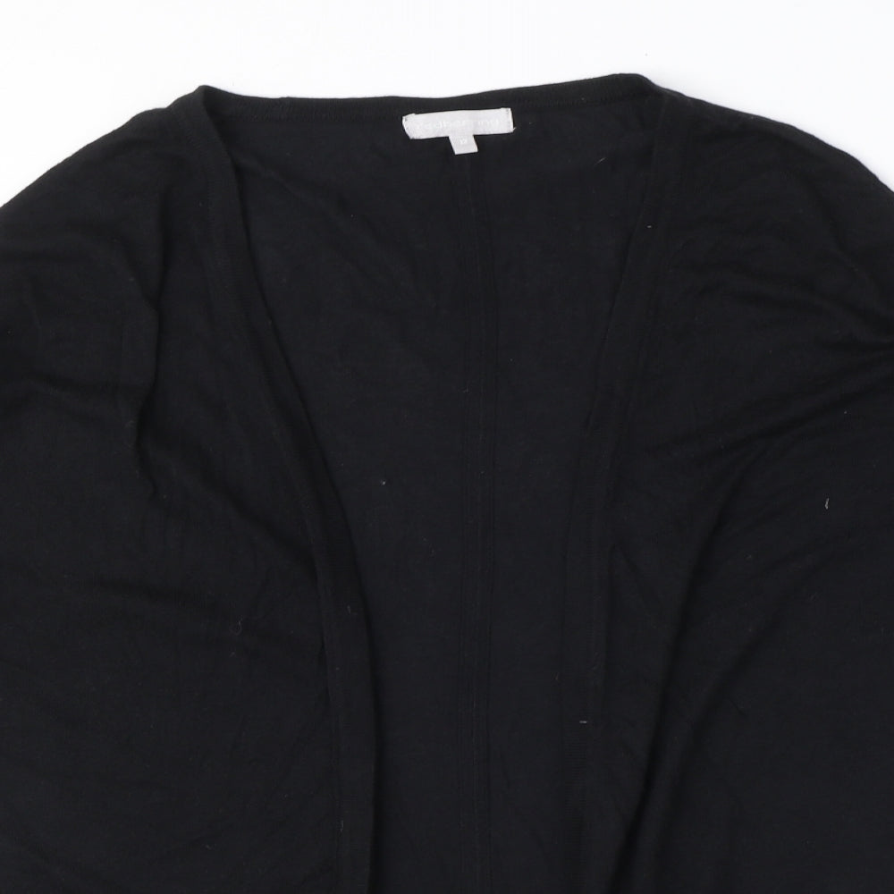 Womens UK Size 12 Red Herring Black Cardigan Jumper