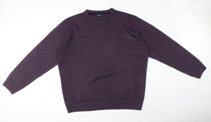 Womens UK Size XS EWM Purple Pullover Jumper